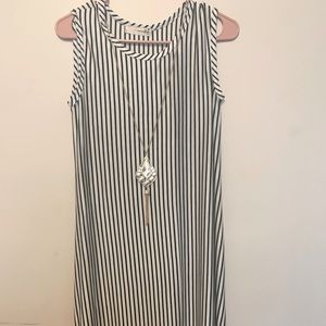 Black and White flowing dress